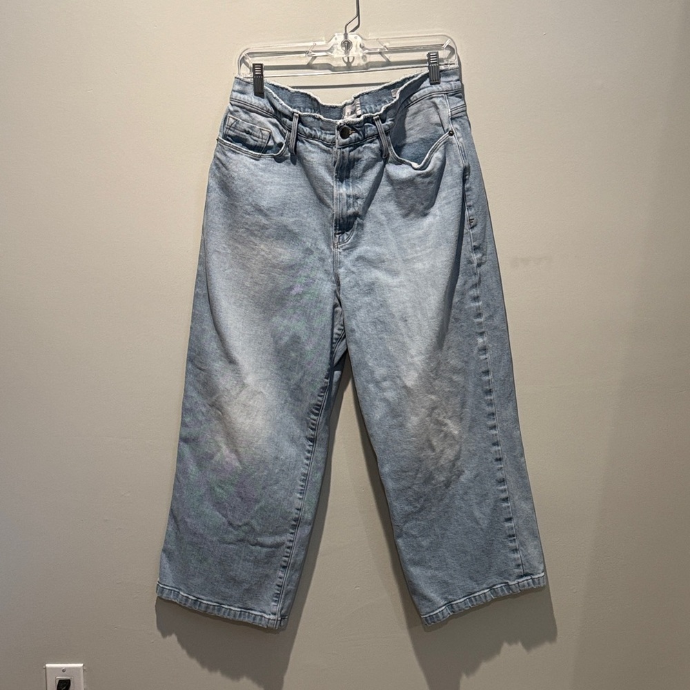 Frame Denim Ali Wide Crop Jean sz 33